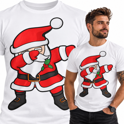 KOSZULKA ŚWIĄTECZNA DABBING SANTA